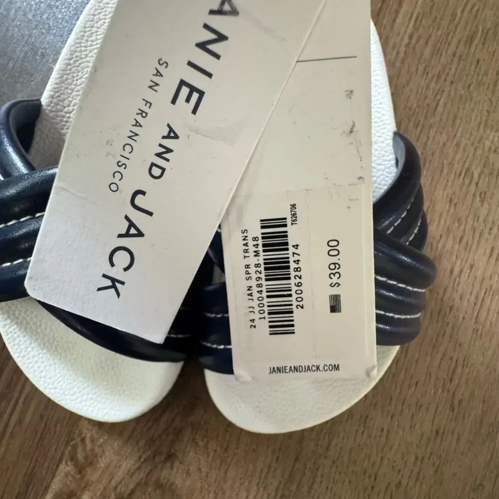 Janie and Jack Pool Slide in Navy